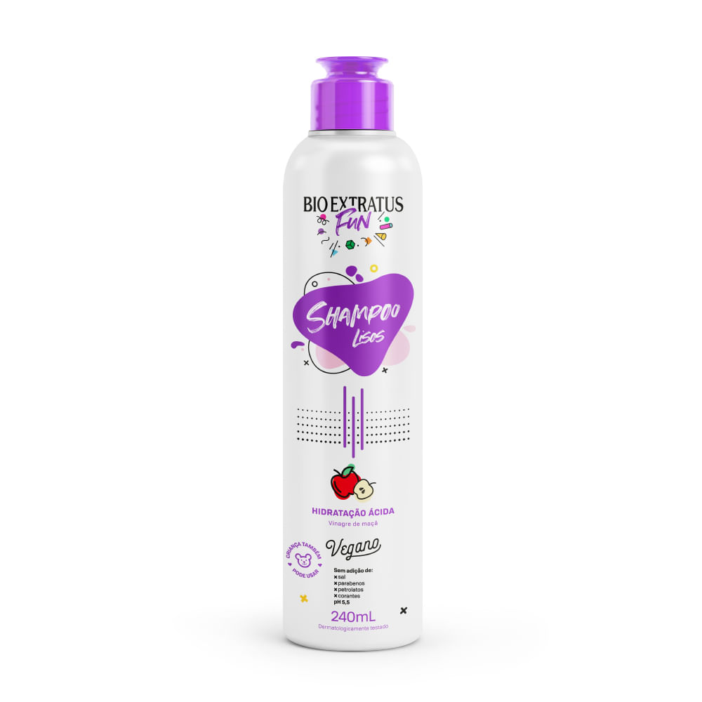 Shampoo Fun Hidratação Ácida 240mL