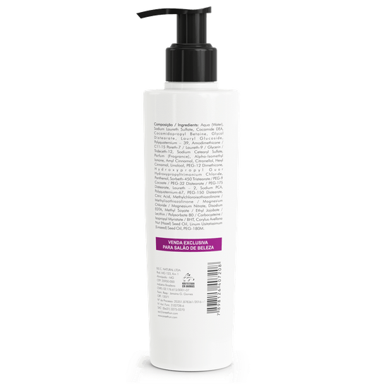 Shampoo AntiQuebra 230ml lateral