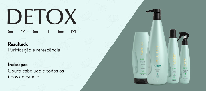 Detox System - Purificação do Couro e Fio - Loja Aneethun