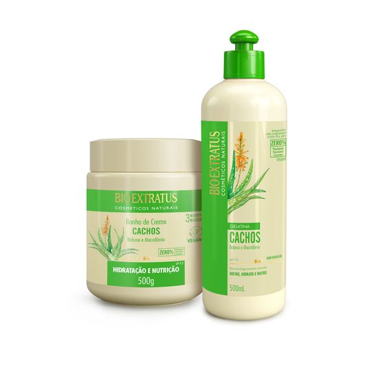 Kit-Cachos--500mL-g--Banho-de-Creme-e-Gelatina