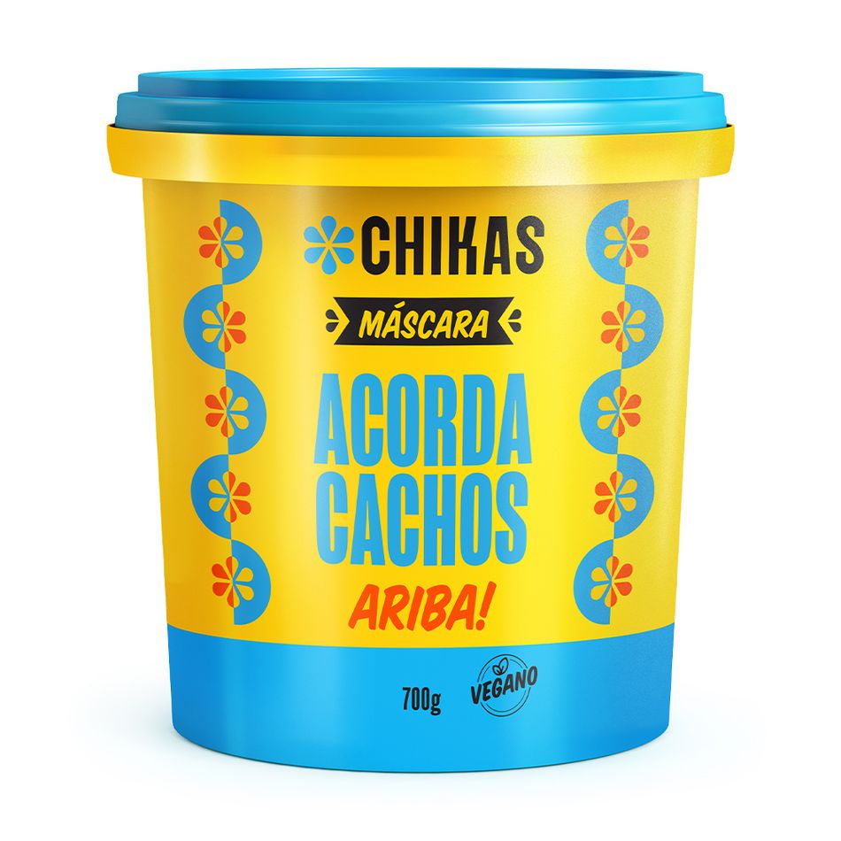 Máscara Acorda Cachos 700g - Chikas