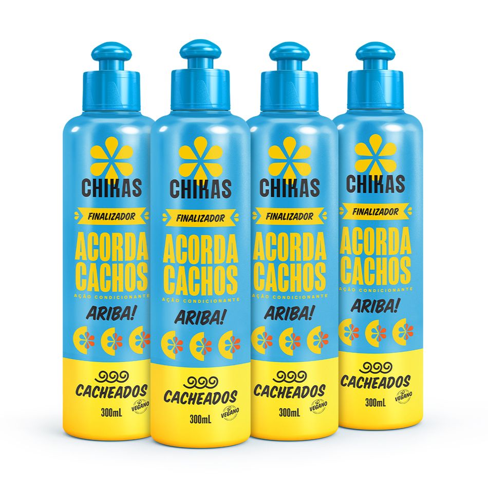 Kit Finalização Cacheados - Chikas