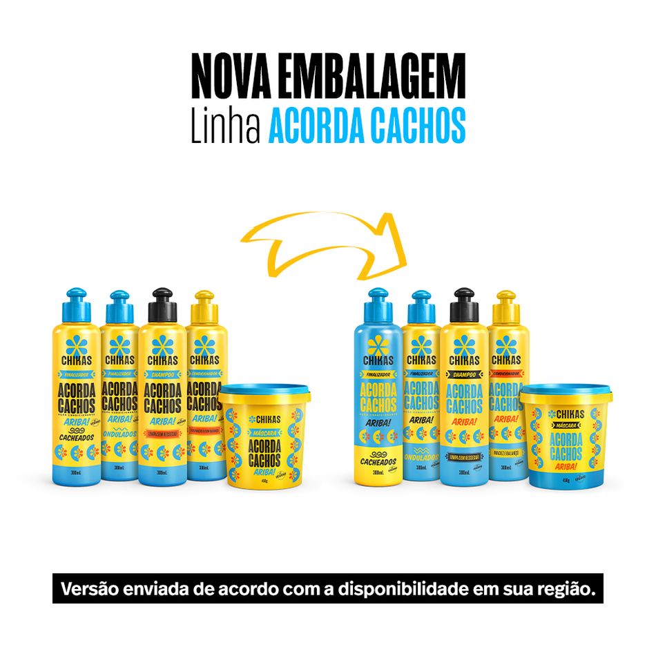 Kit Finalização Cacheados - Chikas