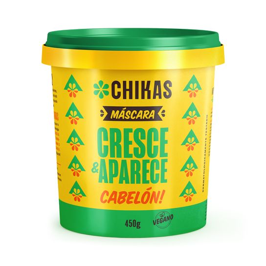 Chikas-Cresce-e-Aparece-Mascara-450g Chikas-Cresce-e-Aparece-Mascara-450g