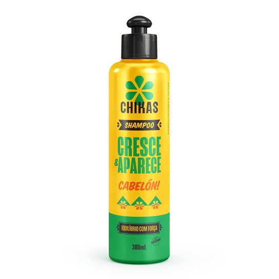 Chikas-Cresce-e-Aparece-Shampoo-300mL Chikas-Cresce-e-Aparece-Shampoo-300mL