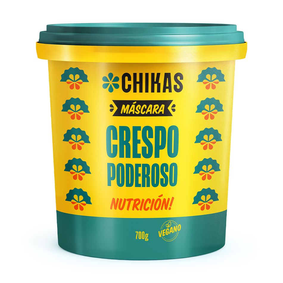 Máscara Crespo Poderoso 700g - Chikas