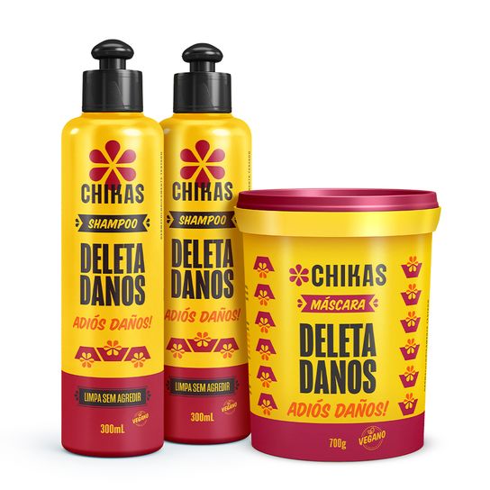 Kit-Shampoo-e-Mascara-Deleta-Danos Kit-Shampoo-e-Mascara-Deleta-Danos