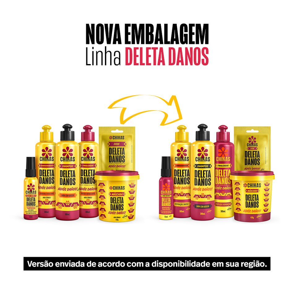 Máscara Deleta Danos 700g - Chikas